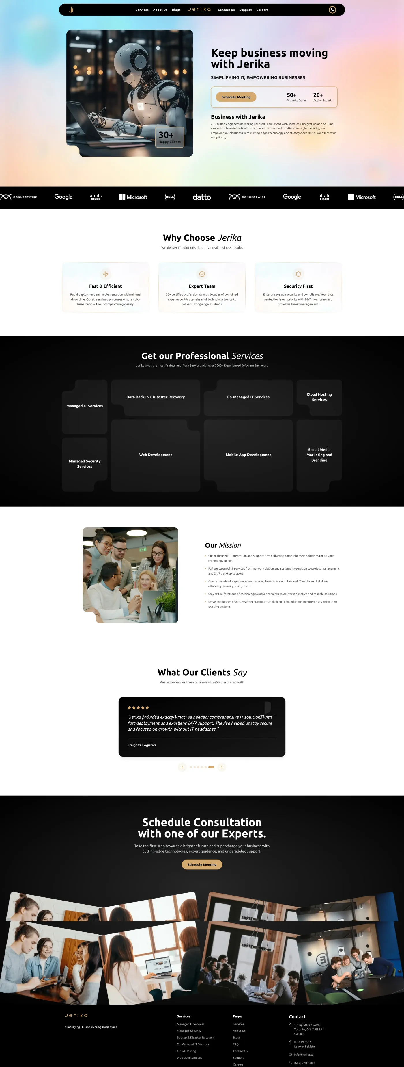 Jerika — live site